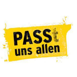 Logo des Bündnisses 'Pass(t) uns allen'